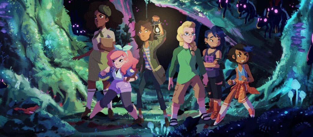 Мультсериалы 2021. Lumberjanes мультсериал 2021. Команда Флоры мультсериал 2021. Современные мультсериалы 2021. Мультсериалы 2021 года.