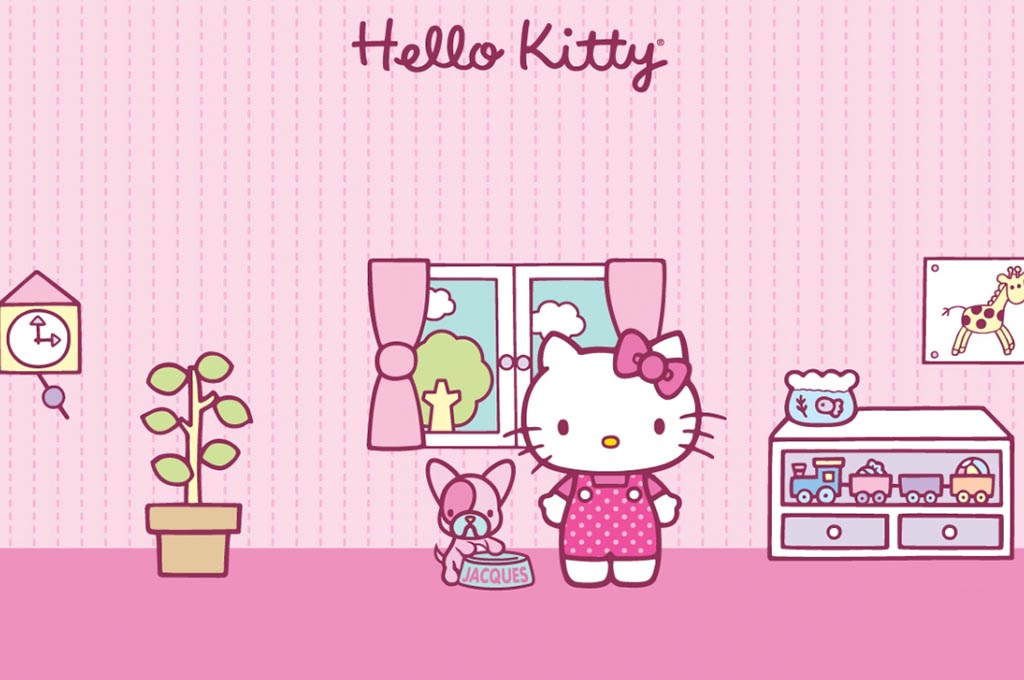 Стол hello kitty