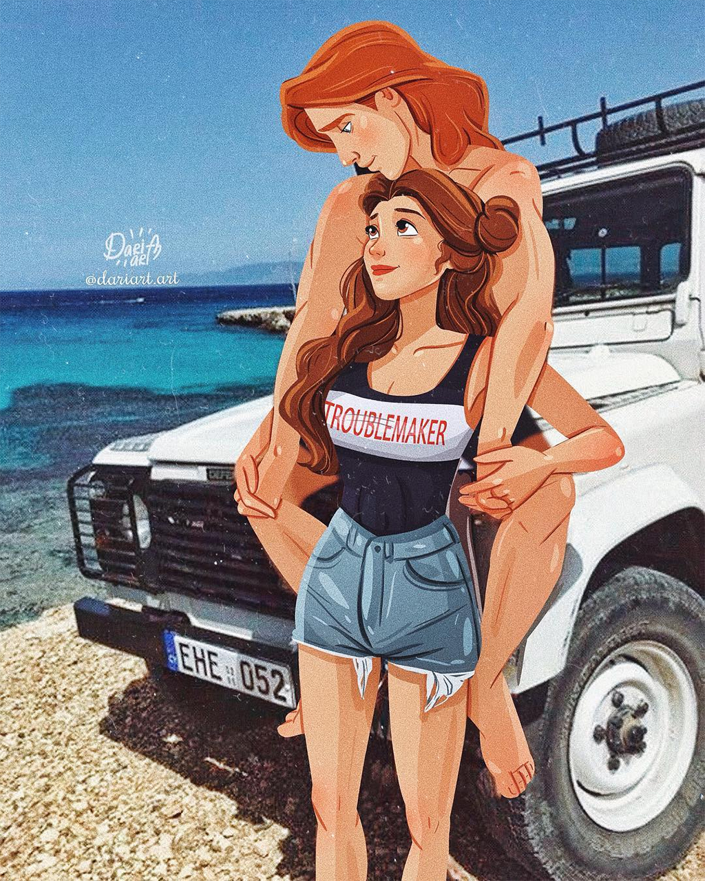 Принцессы Disney оказались в нашей реальности