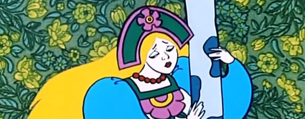 Включить песню царица. Костюм царевны забавы из мультфильма Летучий корабль.
